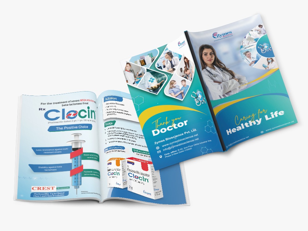 Pharma brochure for Zymes Bioscience