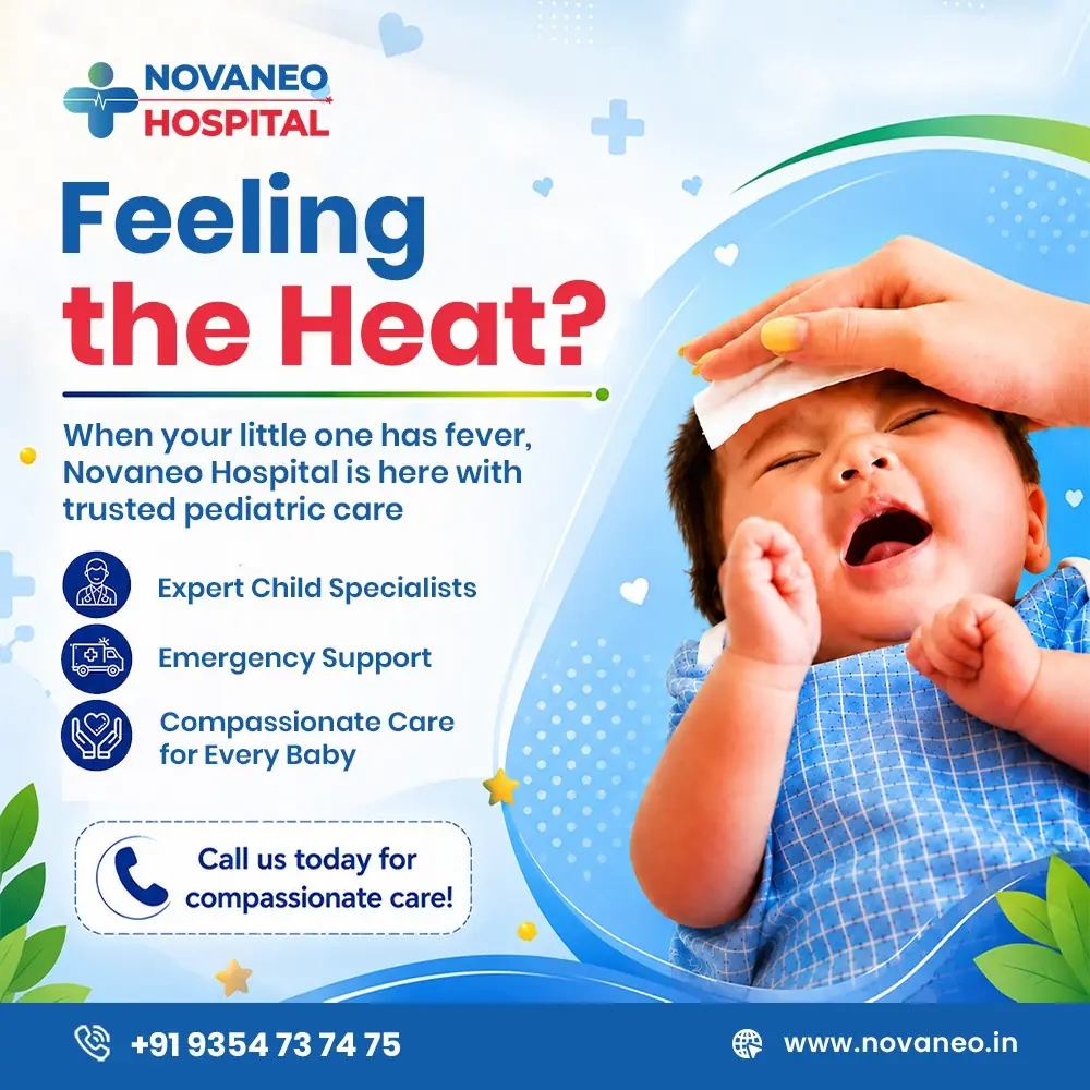 Pediatric fever campaign for Novaneo Hospital