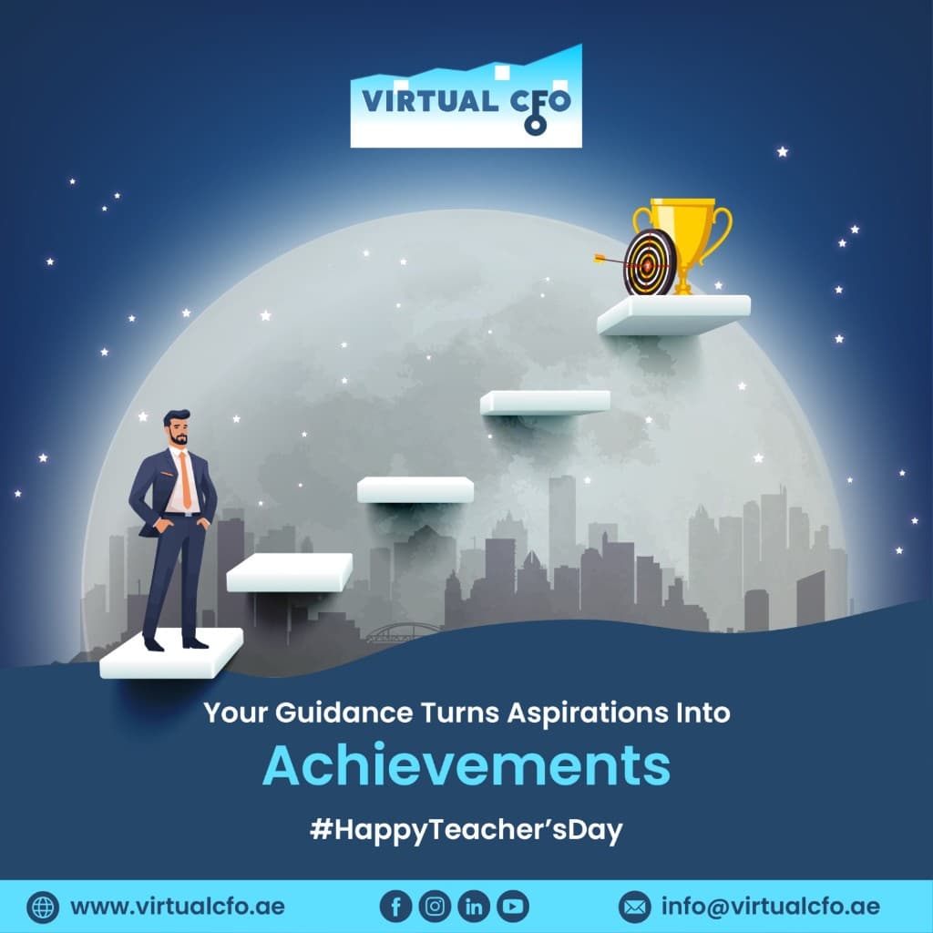 Teacher's Day graphic for Virtual CFO