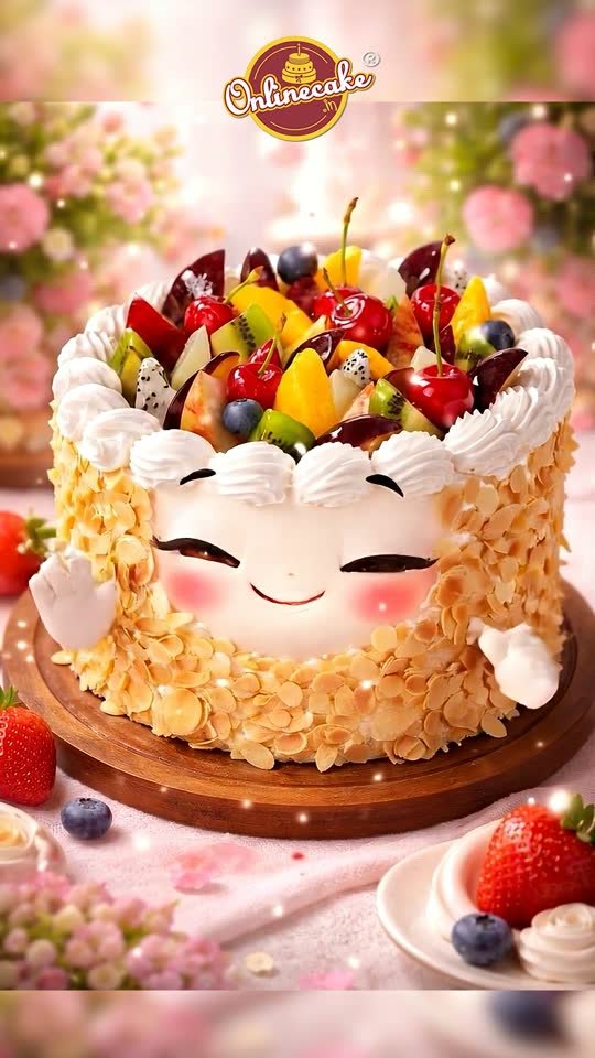 Fruit cake motion for Onlinecake.in